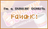dunkin donuts graphic image blinkie