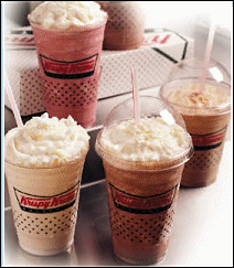 Krispy Kreme Donuts Frozen Drink display image