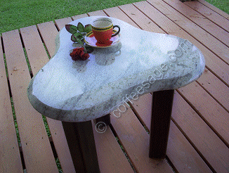 marble top table for coffee