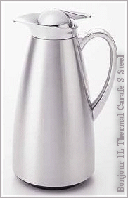 Bonjour 1L Thermal Carafe S-Steel