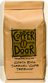 copper door costa rica coffee bag image
